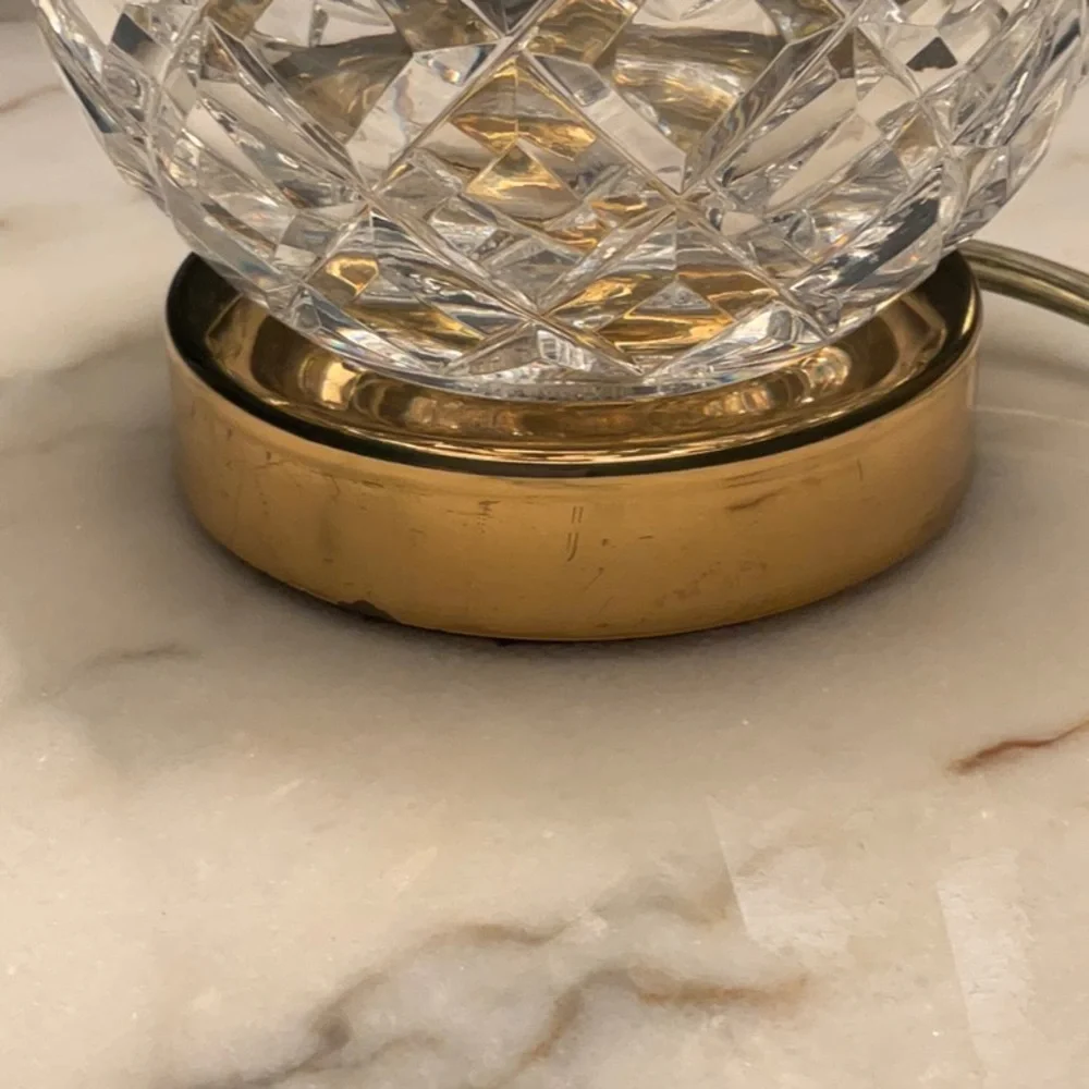 Waterford crystal lamp